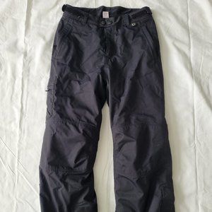REI Girls Size S (8) Snow Ski Pants Snowboard Nylon Fleece Lined
